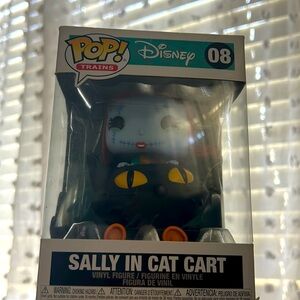 Sally in cat cart Disney funko pop